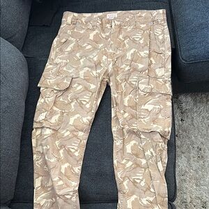 Levi's Tan Cargo Pants Tactical Style